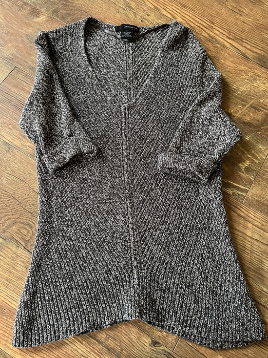 Calvin Klein Sweaters - Calvin Klein Black and White Marled Knit Sweater